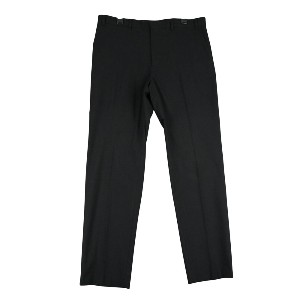 Lauren‎ Ralph Lauren Slim Fit Dress Pants 36x31 Black Stretch Career Trousers